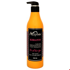 شامپو اسیفکس مدل Keratin Care حجم 500 میلی لیتر